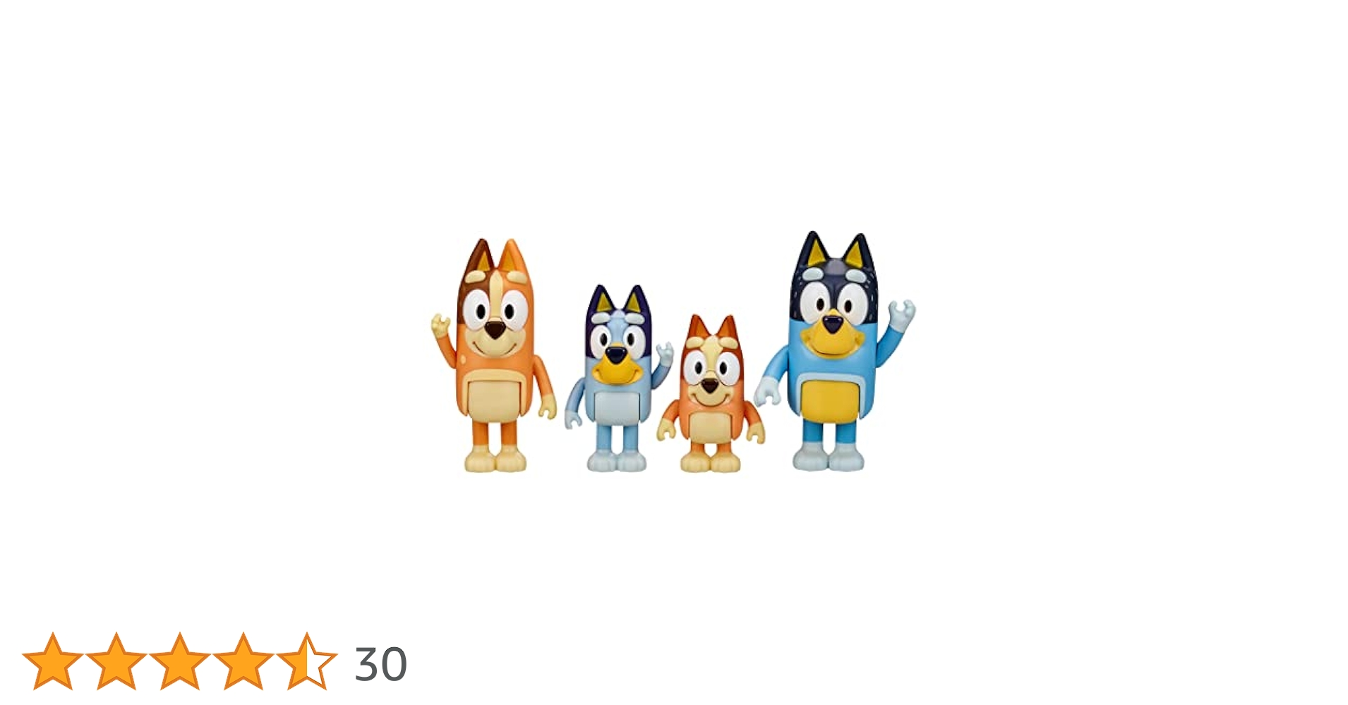 ◆新作◆新品◆正規品◆bluey ブルーイ 家族フィギュア パブロバ ブルーイ ブルーイなかよしフィギュアセット しゃしんだいすき